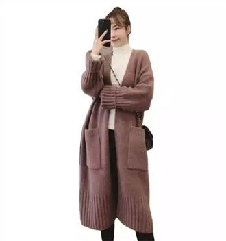 Sweater Rajut Kardigan Ukuran Besar wanita